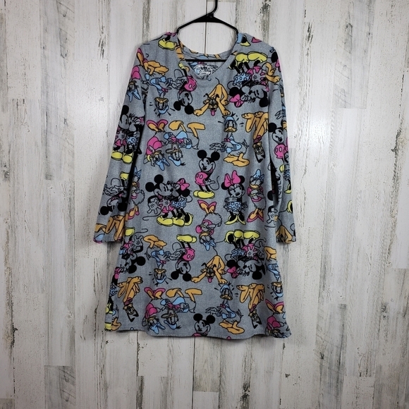 Womans Disney night gown, mini mouse, pluto, daffy and daisy duck size XL - Picture 1 of 9